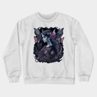 girl gothic Crewneck Sweatshirt